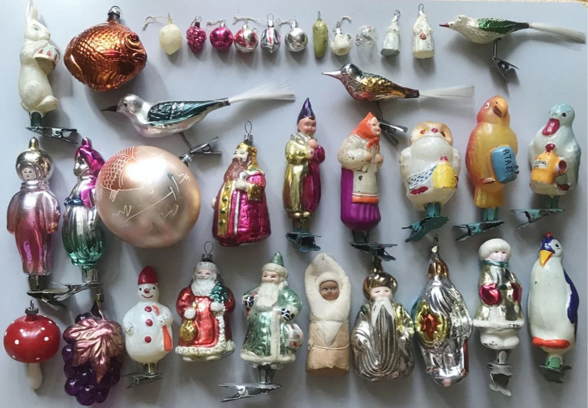 Советские елочные игрушки из детства, глядя на которых радуется душа
